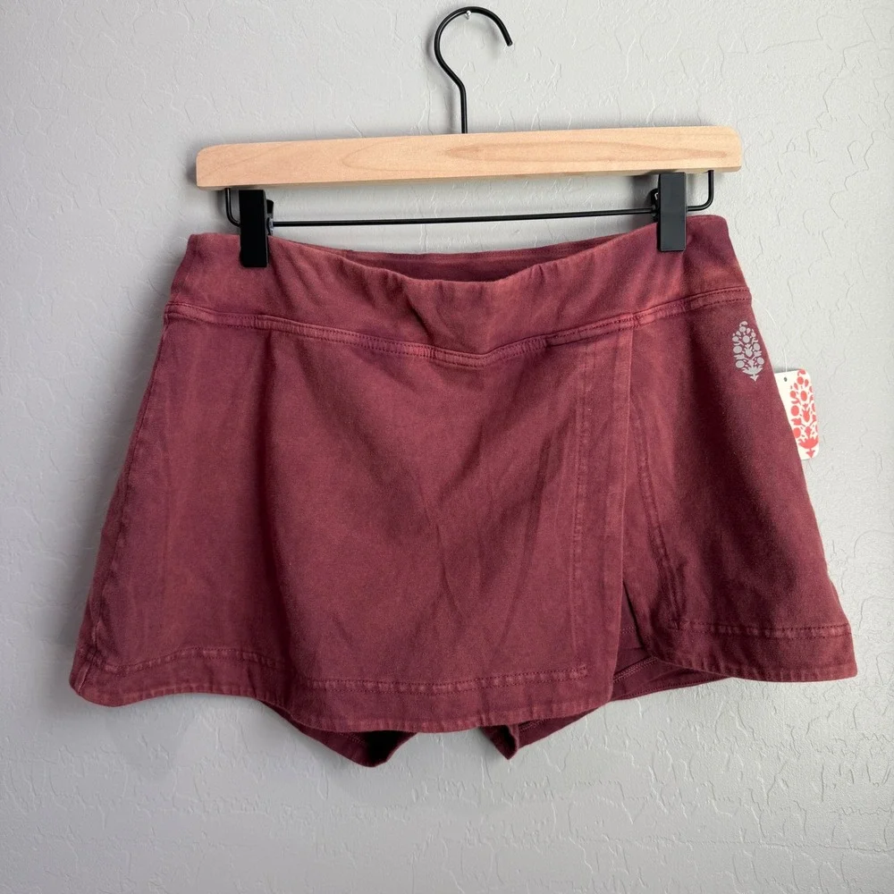 FP Movement by‎ Free People Hot Shot Mini Skort Size Large NWT - Picture 7 of 10